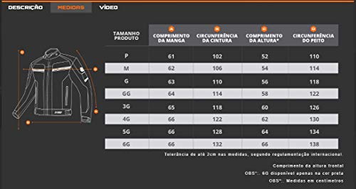 Jaqueta X11 One 2 Masculina Impermeável Motociclista Motoqueiro (P)