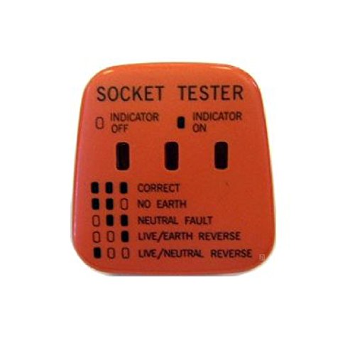 Biegunowość UK-gniazdo sieci tester 240 V test/3-pinowa wtyczka domowa instalacja elektryczna