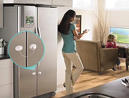 Rantecks 2PCS Serrature del frigorifero Serrature