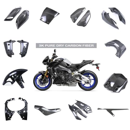 Ailerons moto carbone MT10 : aérodynamisme maximal - 2