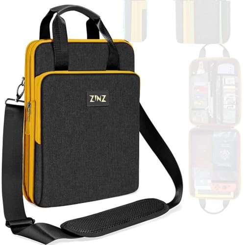 Funda para Portátil 12,9 13 Bolso de Hombro Expandible MacBook Air Pro M5 iPad B01K04