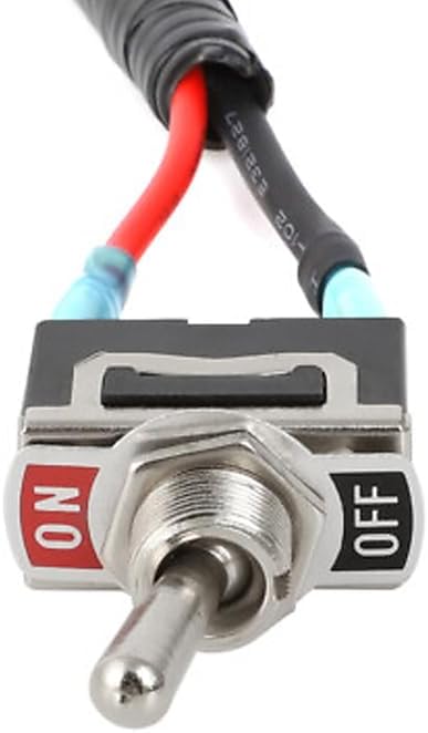 Universal Automotive Switched Fuse Holder Compatible for Mini Fuse with Wire 10A 15A