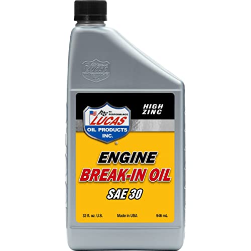 Lucas Oil 10630 Engine Break-In Oil SAE 30-1 Quart