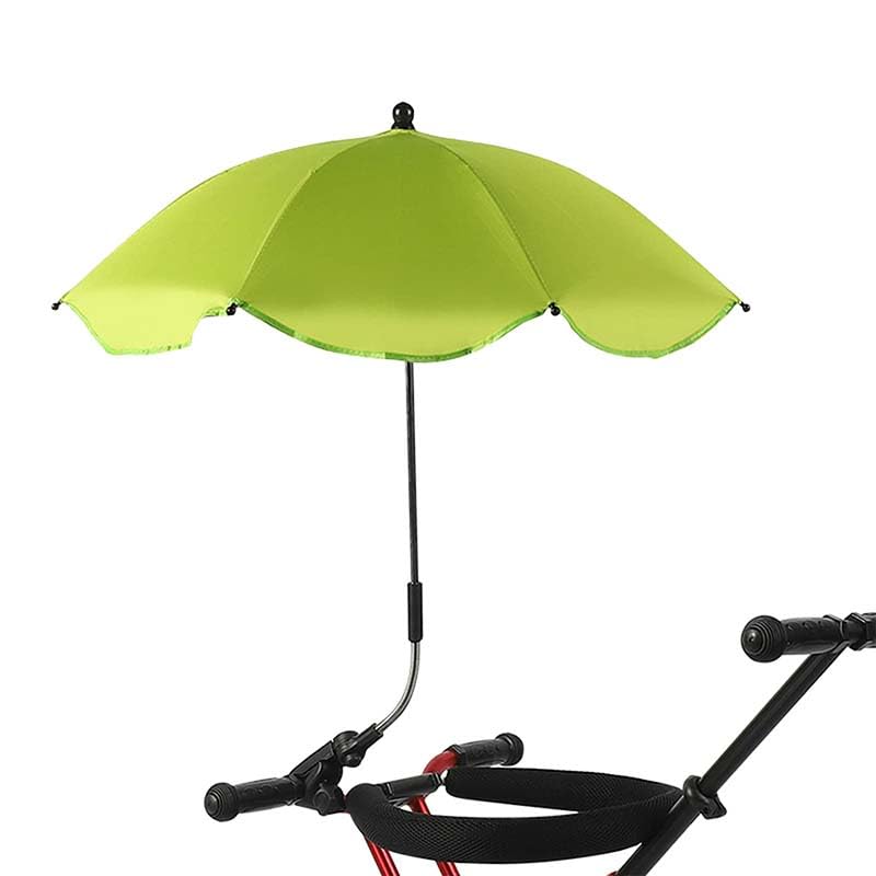 Poussette Parasols Parapluie Ombrelle Poussette Universelle Parapluie De Chaise Universel Réglable Protection UV Parapluie Poussette Avec Pince Réglable Et Bras...
