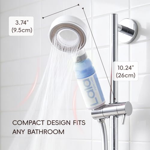 Lalapercare Shower Head with Handheld & Aromatherapy Shower Filter, Ocean — view 3