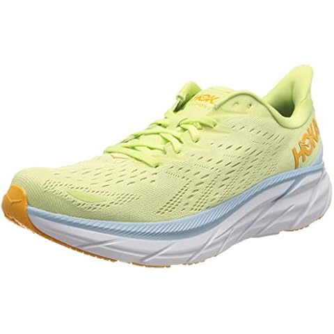 HOKA ONE ONE Men's Clifton 8 Running Shoes, Butterfly/Summer Song, 9.5 UK Cover