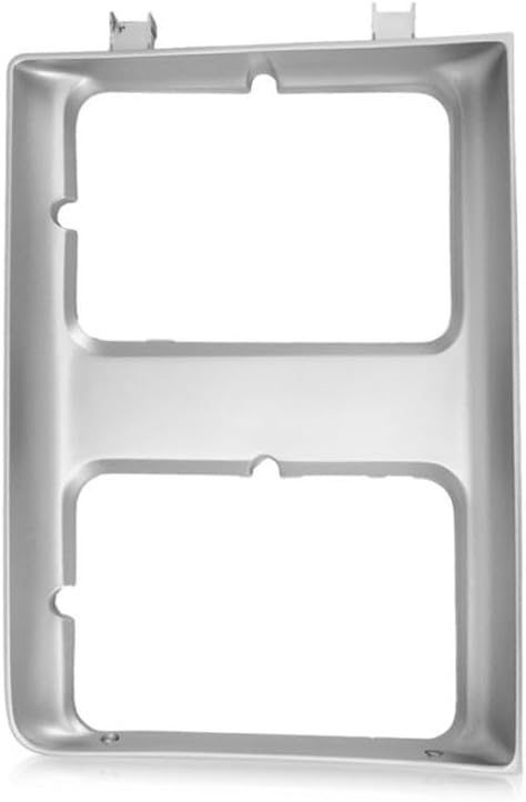 KarParts360 For Chevy K10 / K20 / K30 Headlight Door 1985 1986 Passenger Side | Silver | w/Dual Headlamps | GM2513126 | 15598728