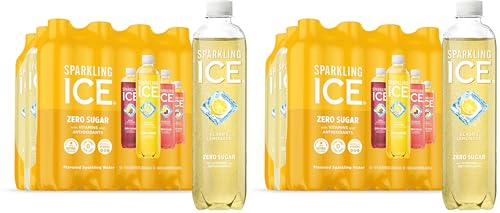 Sparkling Ice Lemonade Variety Pack, Flavored Sparkling Water, Zero Sugar,