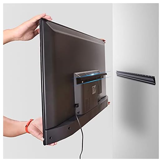 Suporte de TV Drywall sem pinos para TVs de 12 a 55 polegadas, sem pinos, suporte de parede VESA máx. 400 x 400 mm até 45 kg, universal, serve na maioria das TVs e monitores de tela plana/curva de plasma LCD LED