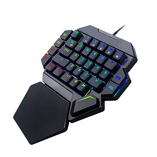 Amazon.co.jp: buruberi 片手キーボード 左手キーボード