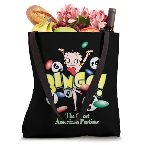 Betty Boop Bingo The Great American Pastime Tote Bag miniatura 4