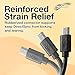 BoxWave Cable Compatible with Tecno Spark 7 Pro - DirectSync Cable, Durable Charge and Sync
