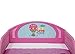 Trolls World Tour Plastic Sleep and Play Toddler Bed with Attached Guardrails by Delta Children