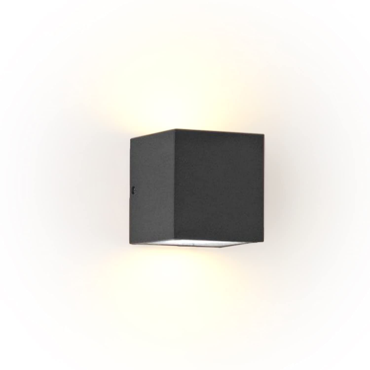 ISOLED Wandleuchte IP44 2 x GX53 Außenleuchte (anthrazit)