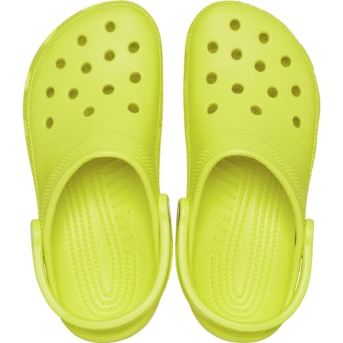 Image of Crocs Unisex Adult Classic Clog 10001-76M Acidity M5W7