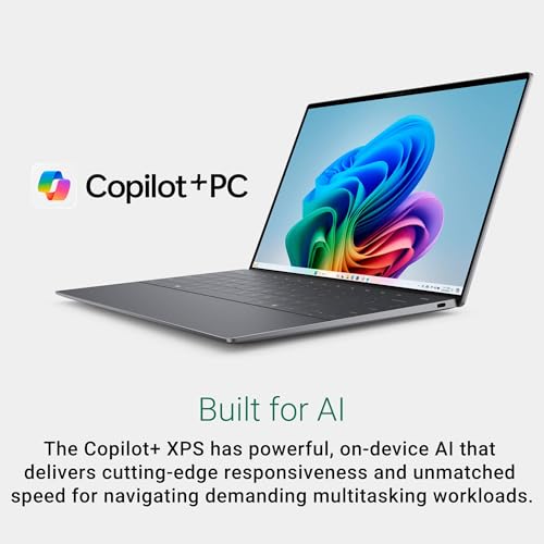 Image of Dell XPS 13 9345 AI Laptop (13.4 inch 3K (2880x1800) OLED Touchscreen, 16GB DDR5, 1TB SSD, Snapdragon X Elite (> Intel i7-1355U)) Copilot+ PC, Backlit, FP, 27-Hour Battery, Wi-Fi 7, IR Webcam, Win 11 Pro