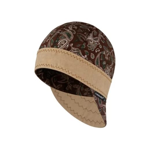 Image of Fullsheild Reversible Welding Cap Protective FR Welder Hat for Men, 7 3 /8