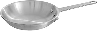 Commercial Cookware, 12" NSF Aluminum Uncoated Fry Pan (31H-016)