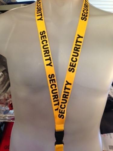 Security Guard Lanyard Key Chain Holder Officer Id Badge