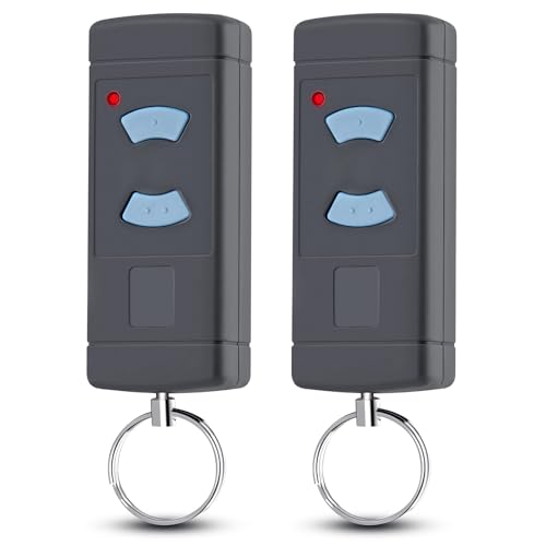 pepape 2 Stück Garagentor Handsender für Hörmann HSE2-868 HSM4-868 HS4-868 Nur Kompatibel mit Hörmann Blauer Taste 868 3MHz Garagentoröffner Fernbedienung