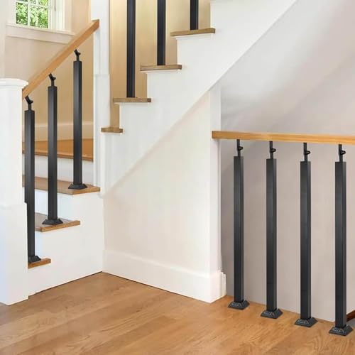 Pasamanos de escalera ajustable para evitar caídas en cubiertas interiores 7
