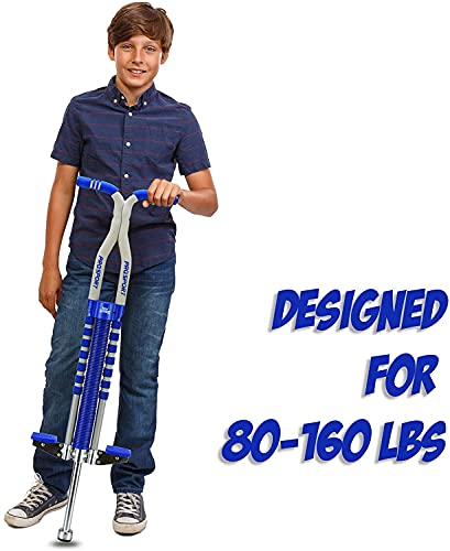 image for New Bounce Pogo Stick for Kids - Pogo Sticks for Ages 9 and Up, 80 to 