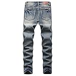 AITITIA Men's Ripped Regular Fit Jeans - Image 2