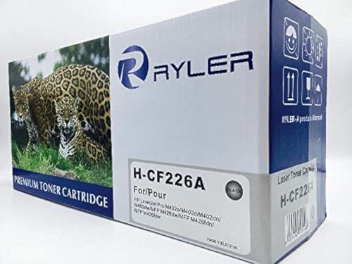 Ryler compatible Toner Cartridges for HP CF226A-Black used in HP Laserjet proM402n M426