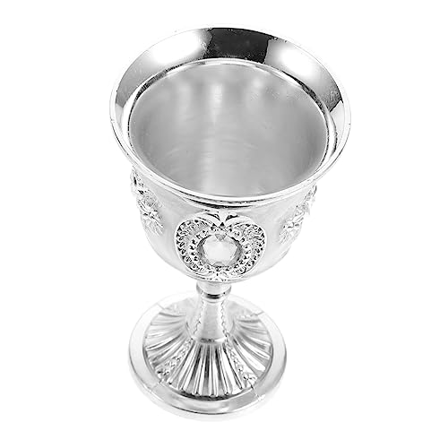 PHENOFICE Cáliz Retro De Adorno Para Bebidas Vaso De Estilo Vintage Para Uso Casa Para Agua Vino y Cócteles Diseño Elegante