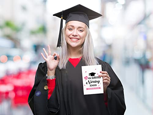Petcee Funny Nurse Graduation Card For Her,Nurse Greeting Women 2023 Nursing School High College Gifts Graduates Female Girls Boys Daughter Son Students, 4''X 6'' #TOP1