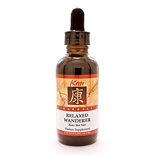 Kan Herb Company Relaxed Wanderer – Traditional Chinese Herbal Formula to Support Mood, Digestion, and Menstrual Balance, Nourishes Blood, Eases Occasional Tension and Fatigue, 1 fl oz Kan Herb Company Relaxed Wanderer – Traditional Chinese Herbal Formula to Support Mood, Digestion, and Menstrual Balance, Nourishes Blood, Eases Occasional Tension and Fatigue, 1 fl oz