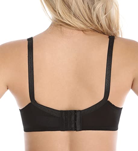 Carnival Women's Minimizer Embroidered Lace And Satin Cup Bra, White, 38Dd #TOP3