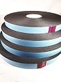 Double Coated Window Glazing Tape, DC-PEF12P Width 1/8” x Thick 1" x 75’ Black