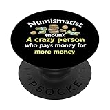 Photo Gallery numismatist definition - funny coin collector popsockets popgrip intercambiabile Photo Gallery numismatist definition - funny coin collector popsockets popgrip intercambiabile