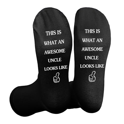 Uncle Gifts from Niece Nephew,Uncle Father's Day Gifts,Stocking Stuffers for Adults,Best Uncle Ever Gifts,Funny Uncle Socks,Uncle Birthday Gifts,Cool Uncle Gifts,Christmas Gifts for Uncles