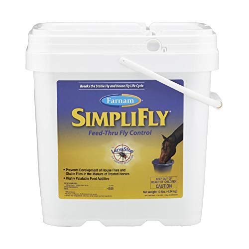 Farnam SimpliFly Feed Through Fly Control for Horses, Breaks the Fly Life Cycle, Pellets, 10 Pound Bucket, 160 Day… - Image 3