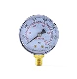SÜA - Low Pressure Gauge for Oxygen Regulator 0-100 psi - 2 inches for LDP Regulators