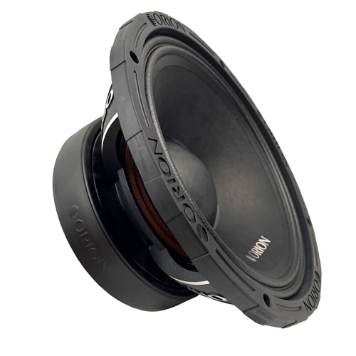 ORION XTX1058DC XTR Series High Efficiency 10 Mid-Range Dust Cap Loudspeaker 2000W Max Power 500W RMS 8 Ohm 3 Voice Coil - Pro Car Audio Stereo Midrange Speaker (Single)