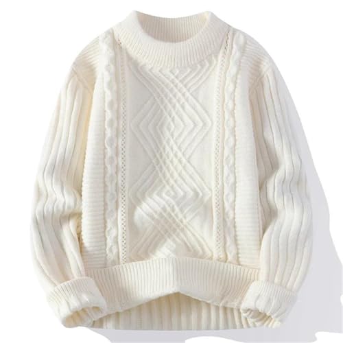 JNKIHAPOT Men Sweaters Winter Thicken Warm Sweater Men Fashion Sweaters Men's Wool Pullovers Male2