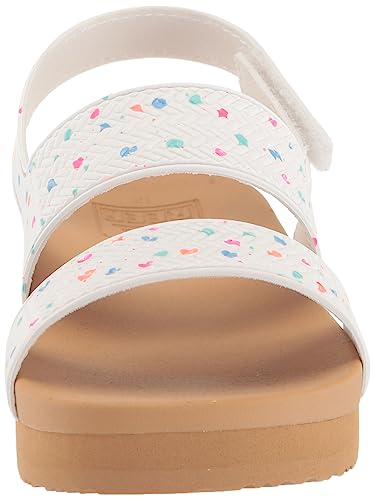 Image of REEF Girls Toddler /Little Kid Water Vista Platform Sandal, Water Friendly, Adjustable Strap