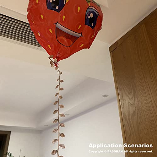 Masokan Gold Leaves Leaf Trim Ribbon by The Yard for DIY Crafts Home Garland Decorations (1.58 Inches, 20 Yards)