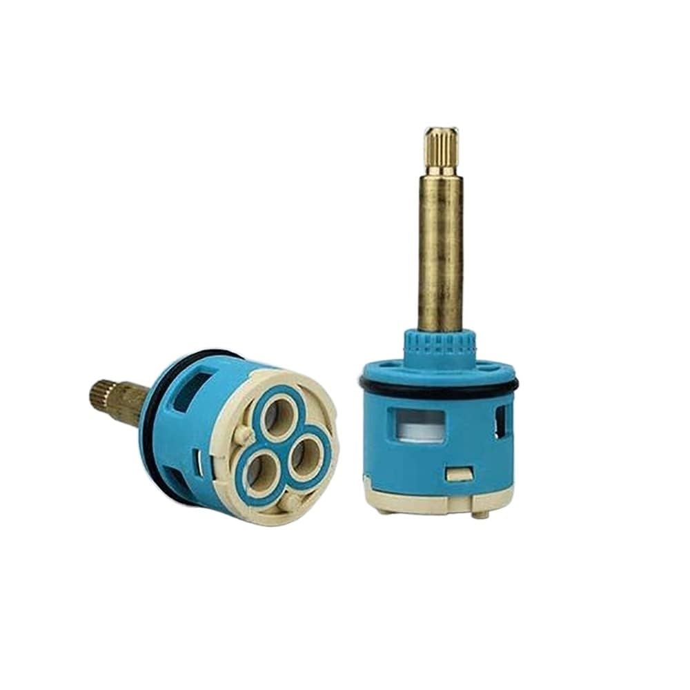 tap Cartridge， 33mm Ceramic Tap Cartridge Disc Faucet Inner Control Valve for Bathroom Shower Mixer Taps