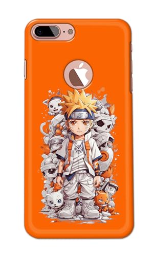 Image of Plastic Printfidaa Printed Hard Back Cover Case For Apple Iphone 7+ Plus Logo | Iphone 8+ Plus Logo Back Cover (Famous Anime Cartoon Character) -112, Multicolor