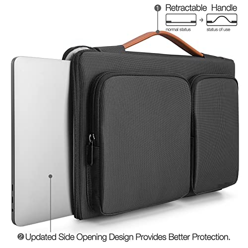 MOCA 360 Protective Laptop Sleeve for 14-inch MacBook Pro M1 Pro/Max 2021 A2442, 13.5-14.4 Inch Surface Laptop Studio 2021/4/3, Surface Book 3/2/1,... - Image 4