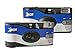 1 Shot Disposable Camera – 35mm One-Time-Use Camera – Single Use Camera with Flash – ASA/ISO 400 Color Film – 27 Exposures – Film Camera Disposable for Party, Wedding, Travel – 2-Pack