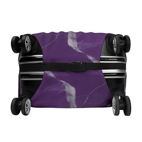 Housse de bagage violette protégeant des rayures et de la poussière les valises S