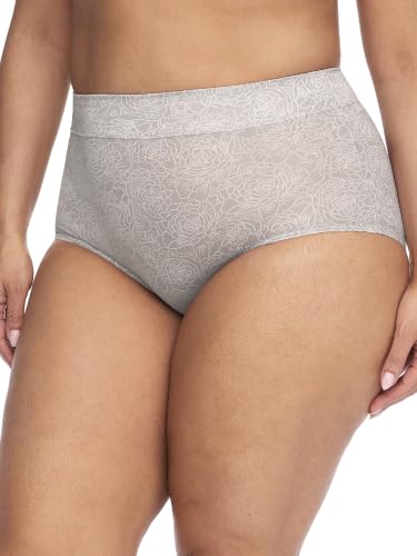 Image of Warner's Women's No Pinching No Problems Hi Cut Brief Panty