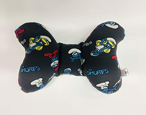 INFANS Schlümpfe Cochecito Almohada, Cabezal Sätze para Kindersitz, Auto-Viaje Almohadas para Babysitz.100 algodón