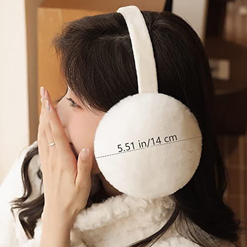 BHAGJI Protetores de Ouvido Removível Orelha de Pelúcia, Espessamento Capas de Ouvido Quentes para M