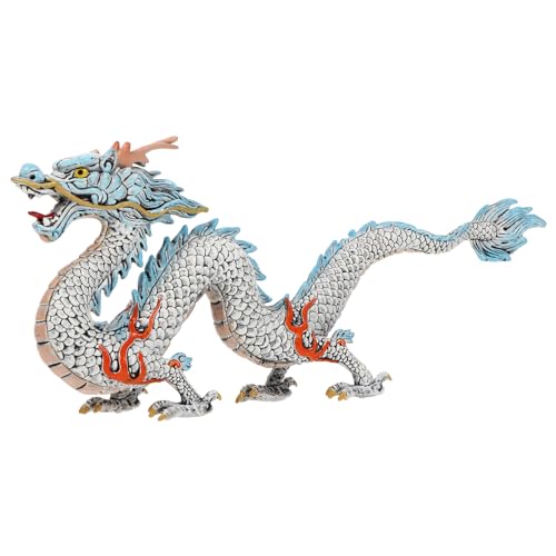 Figurine De Dragon du Chinois 2024 Année du Dragon Statue Feng Sh...